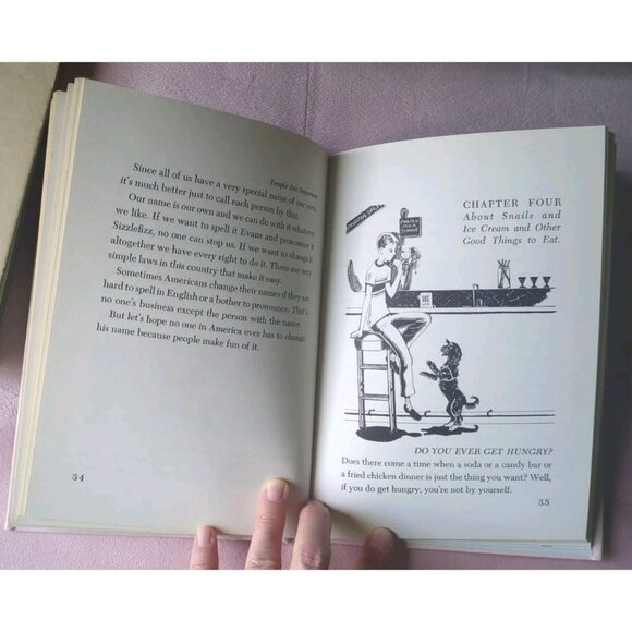 People Are Important By Eva Knox Evans, Golden Press 1951 Hardcover Book - Picture 4 of 9